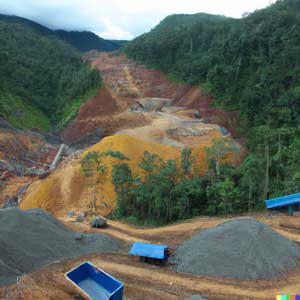 amazon rainforest gold mining