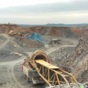 hardrock mining process