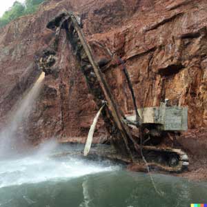 hydraulic mining