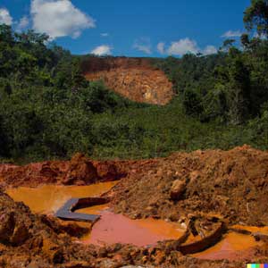 placer mining in amazon