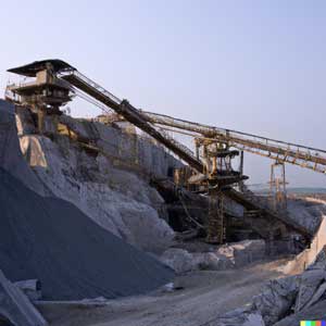 sluicing mining process