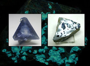 benitoite rock sample