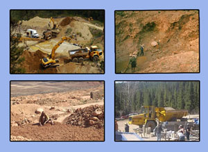Sapphire Mining Process