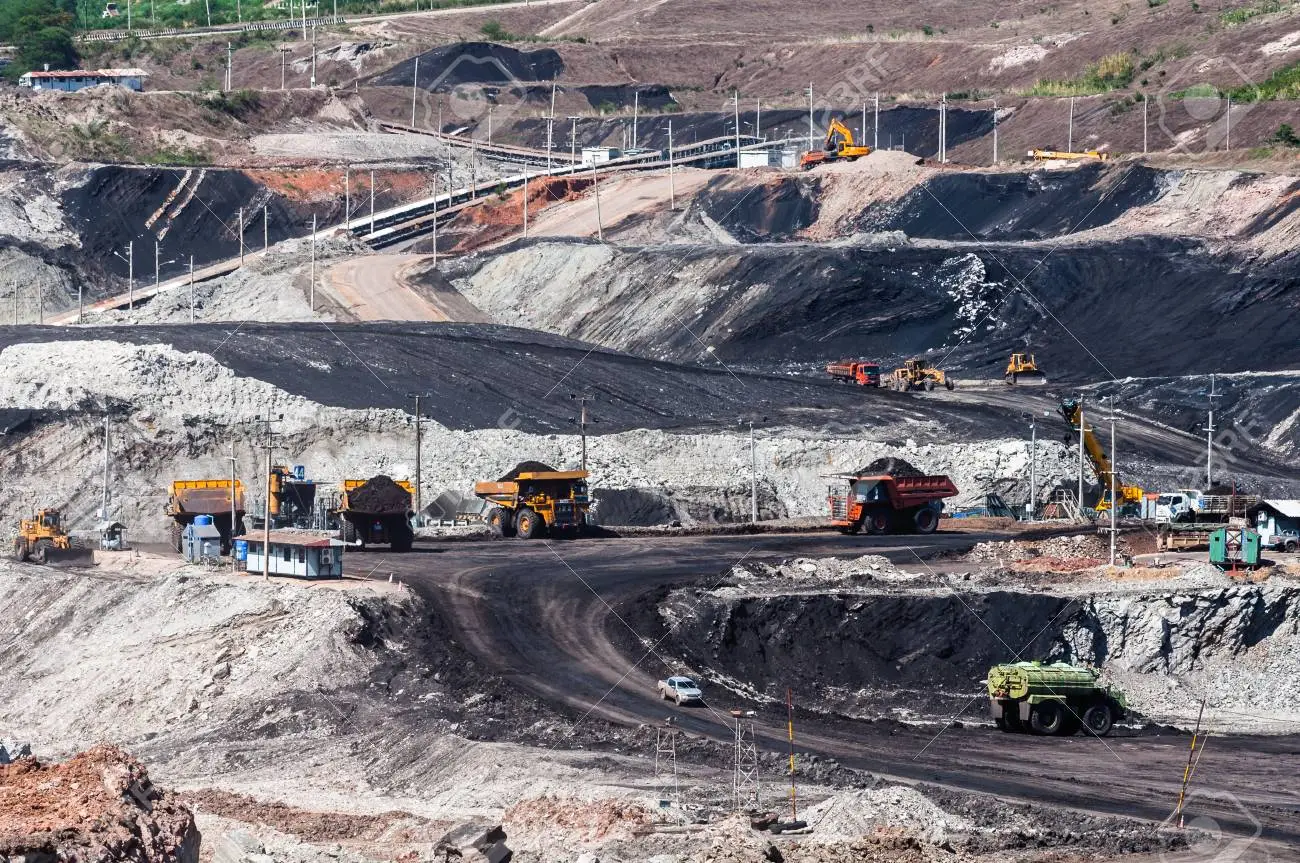 Coal mining industry process